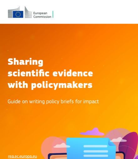 EU commission publication on sharing scientific evidence with policymakers