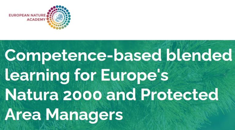 Competence-based blended learning for Europe's Natura 2000 and Protected Area Managers